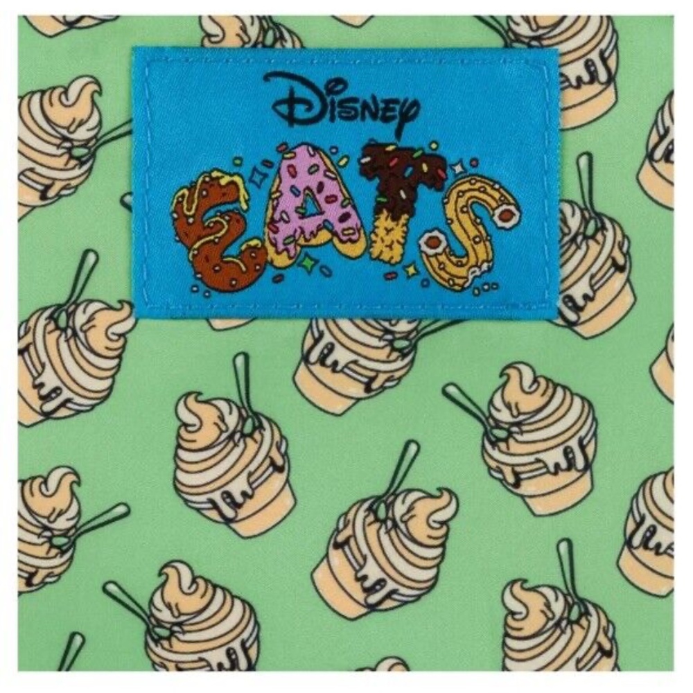 Disney Parks Loungefly 2024 Disney Eats Pineapple Swirl Dole Whip Backpack - NEW - Picture 4 of 4